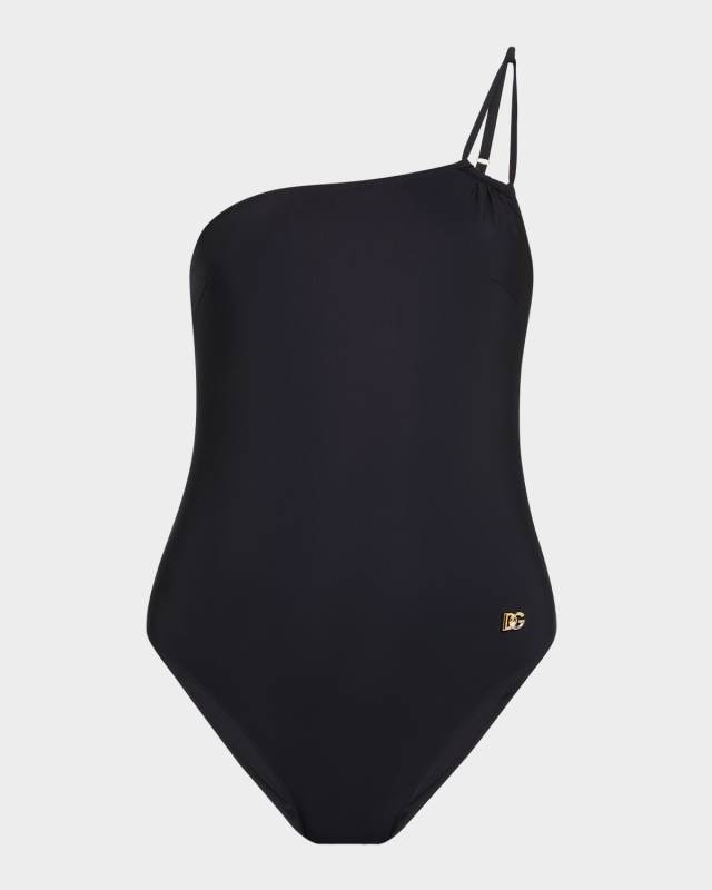 Asymmetric One-Piece Swimsuit